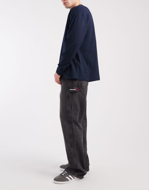 Tommy Jeans - Jamie - Carpenter jeans met rechte pijpen in zwart , 3 van 5