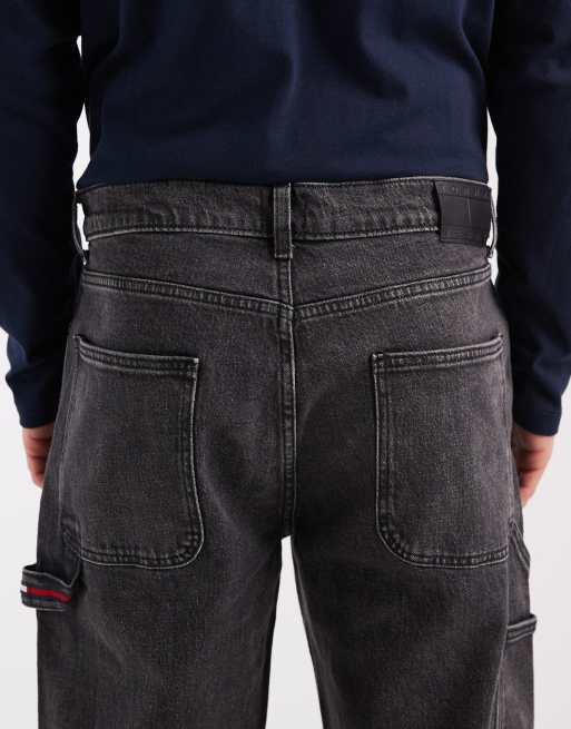 Tommy Jeans - Jamie - Carpenter jeans met rechte pijpen in zwart , 4 van 5