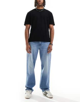 Tommy Jeans - Jamie - Jean droit décontracté - Bleu délavé