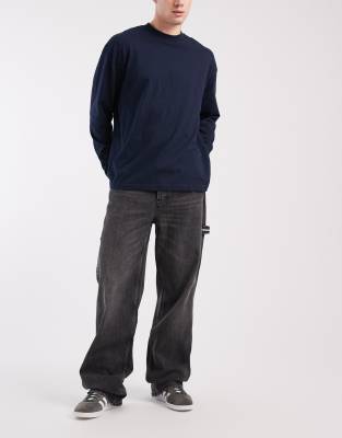 Tommy Jeans - Jamie - Jean droit style charpentier - Noir