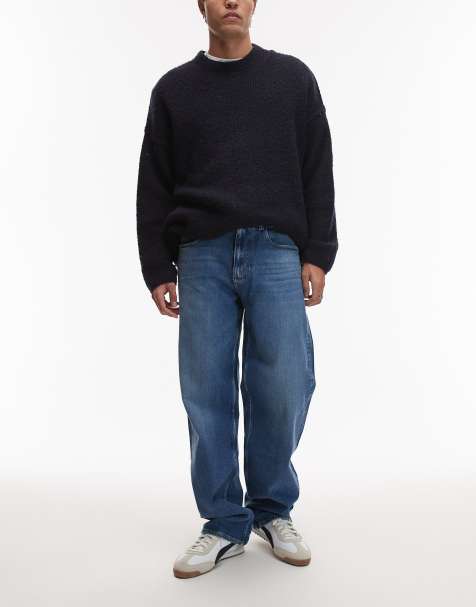 Tommy Jeans Jamie loose straight jeans in medium wash - view 1