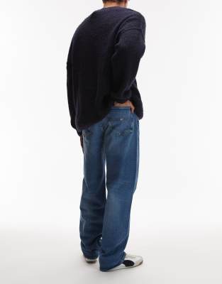 Tommy Jeans Jamie Loose Straight Jeans In Blue