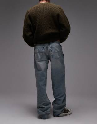 Tommy Jeans Jamie Loose Straight Leg Jeans In Blue
