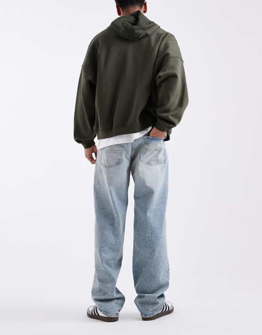 Tommy Jeans Jamie loose straight leg jeans in medium wash , 2 of 5