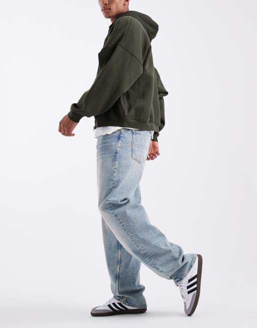 Tommy Jeans Jamie loose straight leg jeans in medium wash , 3 of 5