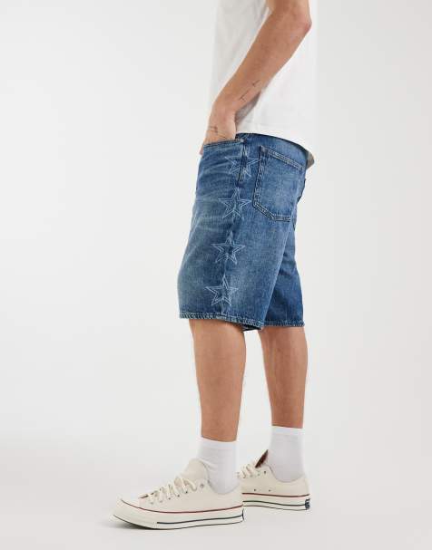 Tommy Jeans - Jamie - Ruimvallende short in medium wassing - view 1