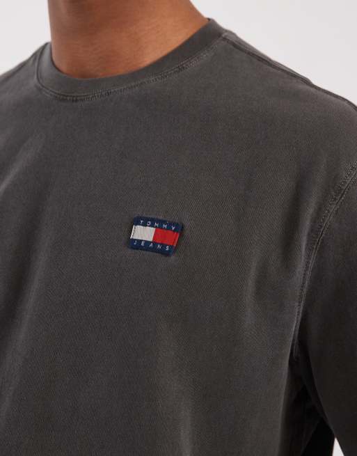 Tommy Jeans - Jaren 90 oversized T-shirt in zwart met wassing, 5 van 5