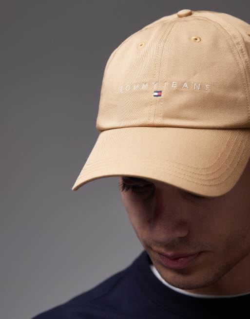 Tommy Jeans – Jasnobrązowa czapka z daszkiem i logo, 3 z 3