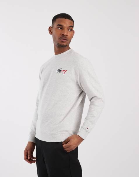 Tommy Jeans – Jasnoszara bluza z logo - view 1