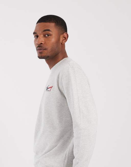 Tommy Jeans – Jasnoszara bluza z logo, 4 z 5