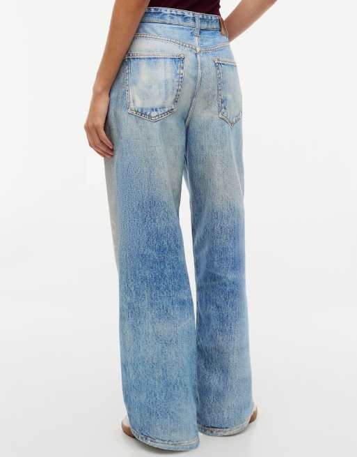 Tommy Jeans jean large ample taille mi-haute délavé bleu clair, 5 de 7