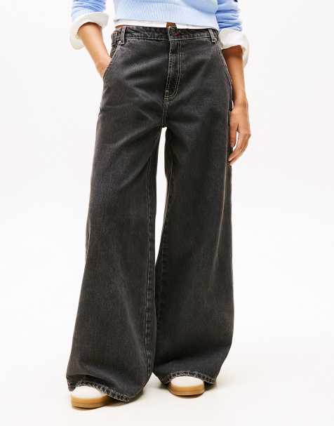 Tommy Jeans - Jean large style charpentier - Noir - view 1