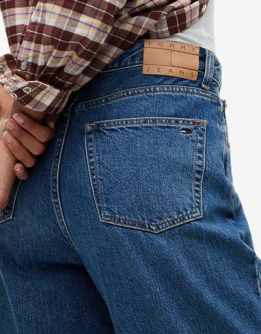 Tommy Jeans jean mom taille haute fuselé en denim moyen, 4 de 7