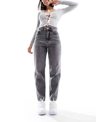 Tommy Jeans - Jean mom taille haute - Noir