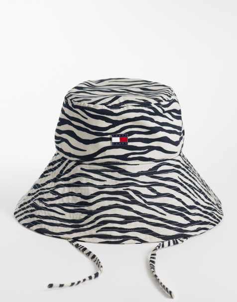 Tommy Jeans – Kapelusz typu bucket w paski zebry - view 1
