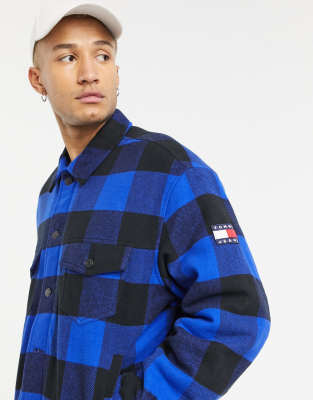 tommy jeans plaid