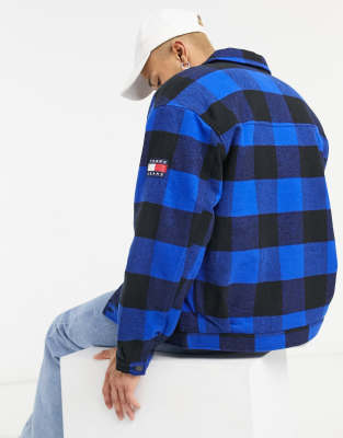 tommy jeans plaid