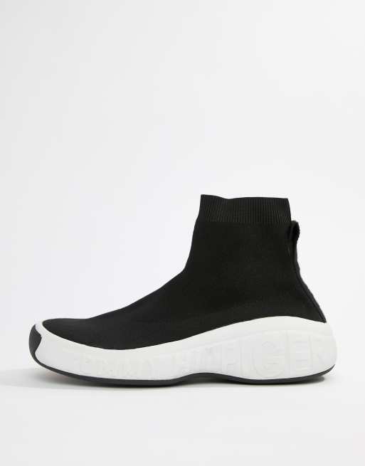 Tommy jeans knit clearance sneaker