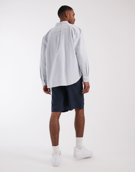 Tommy Jeans – Koszula oxford oversize w niebieskie paski, 5 z 5