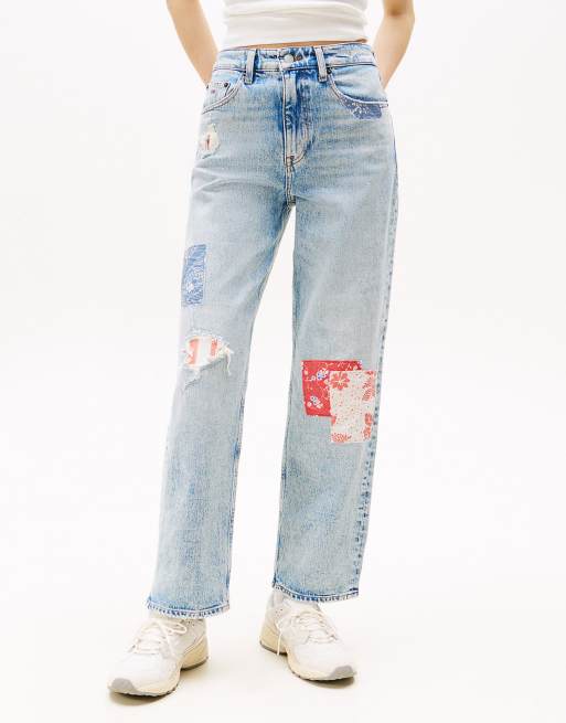 Tommy Jeans - Layla - Jean droit - Multicolore