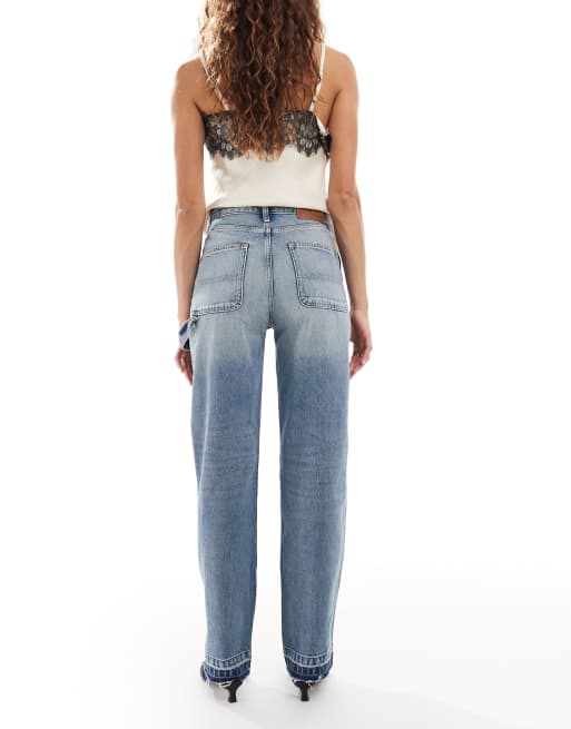Tommy Jeans - Layla - Jean slim droit taille haute - Bleu délavé, 2 de 5