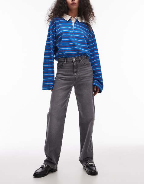 Tommy Jeans – Layla – Jeans in verwaschenem Schwarz mit schmalem, geradem Schnitt - view 1
