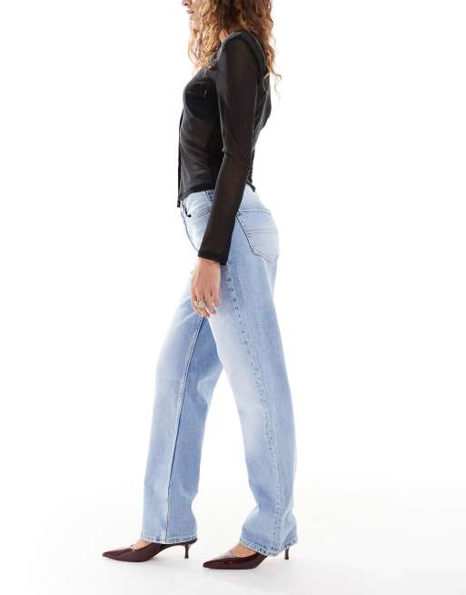 Tommy Jeans – Layla – Ljustvättade, raka jeans med smal passform , 3 av 5