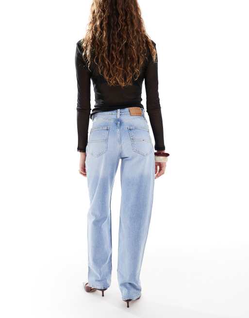Tommy Jeans - Layla - Smalle jeans med lige ben i lys vask , 2 af 5