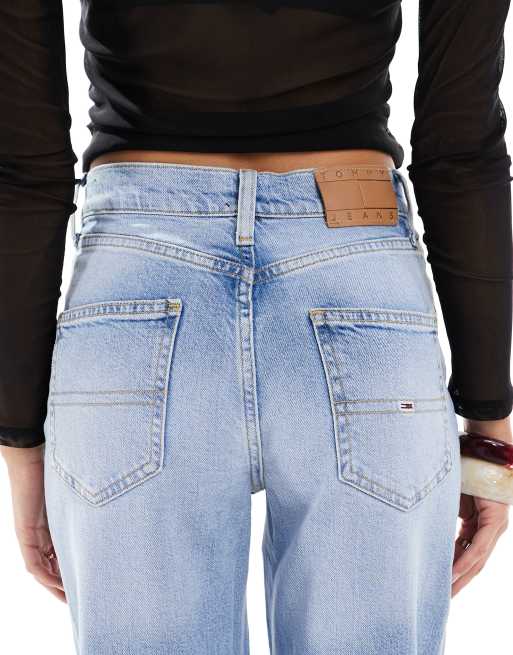 Tommy Jeans - Layla - Smalle jeans med lige ben i lys vask , 4 af 5