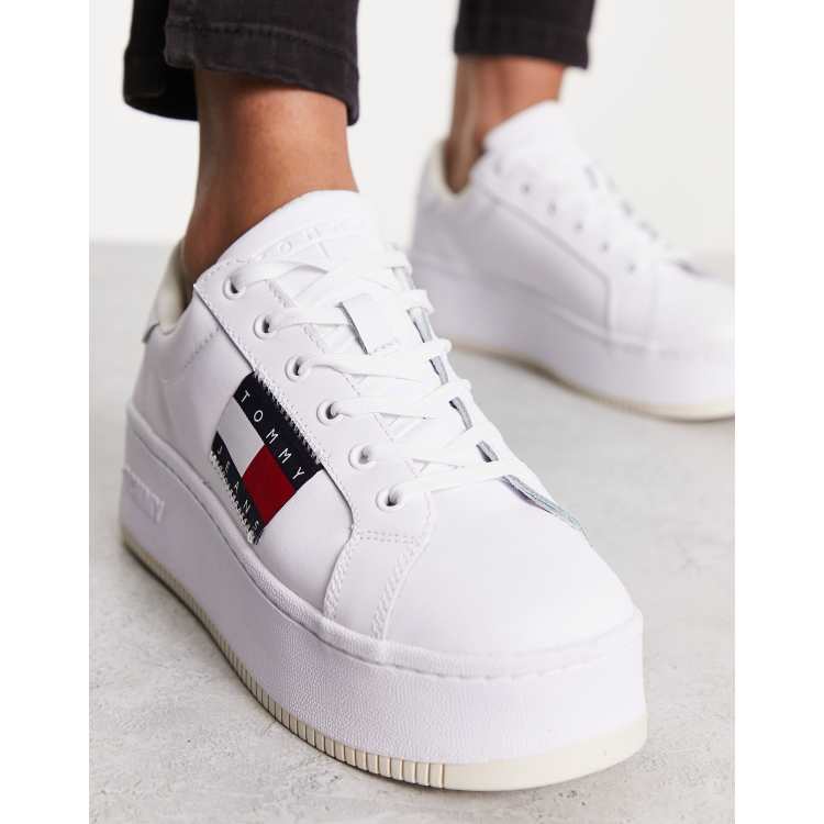 Tommy sales jeans flatforms