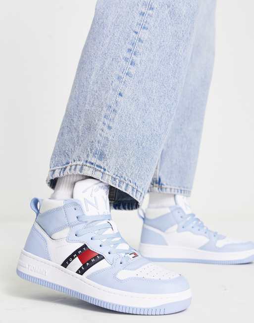 Tommy hilfiger shop blue sneakers