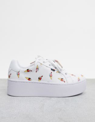 tommy hilfiger icon flatform trainers