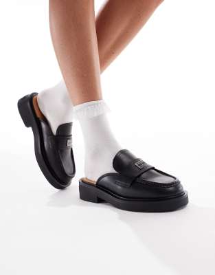  leather mule loafers 