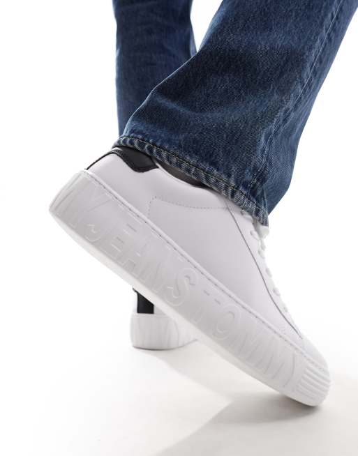 Witte sneakers online tommy