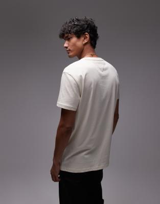 Tommy Jeans Left Chest Graphic T-shirt In White