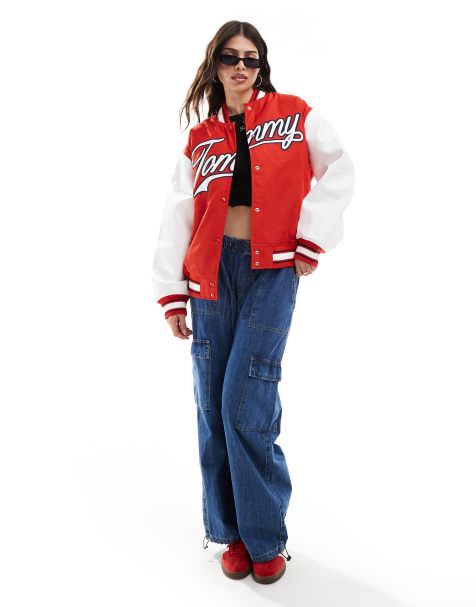 Plus size best sale womens varsity jacket