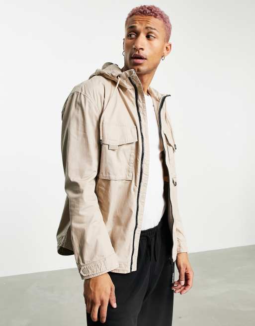 Lightweight shop cotton parka