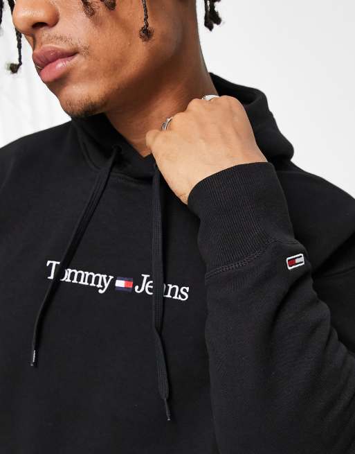 Tommy jeans on sale black hoodie