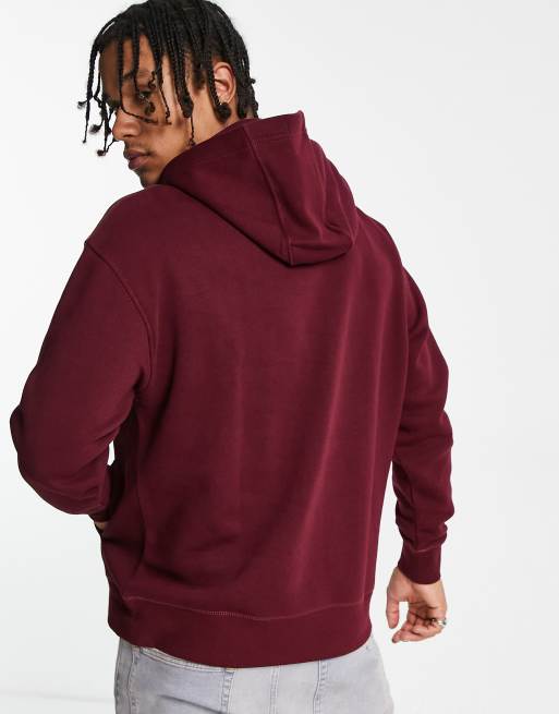 Tommy jeans sweatshirt burgundy sale