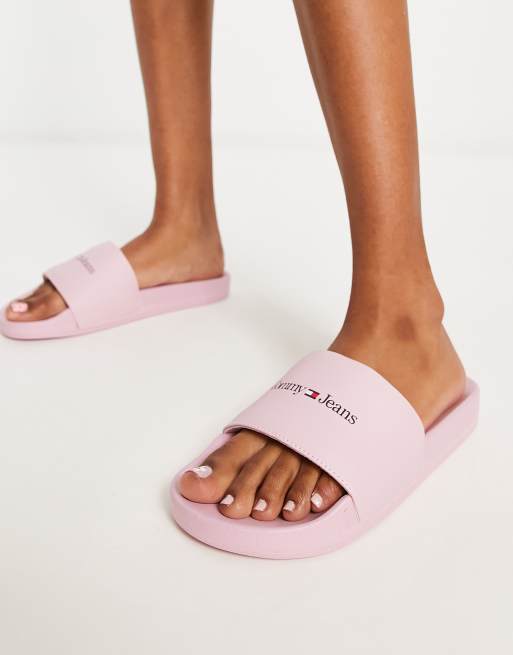 Pink deals tommy sliders