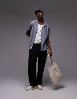 Tommy Jeans Linen Button Shirt