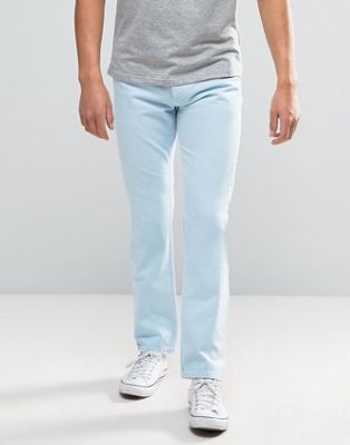 Tommy Jeans – Ljusblå 90S jeans med rak passform M17