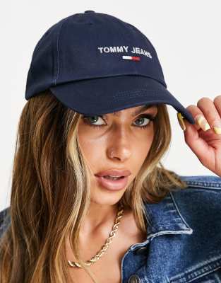 cap ASOS | logo baseball Tommy navy Jeans in