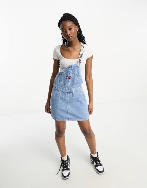 Blue 2024 dungaree dress