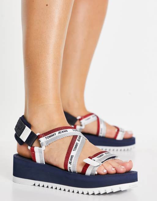 Asos on sale navy sandals