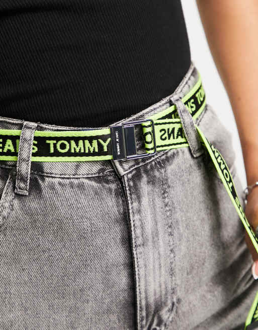 Tommy jeans belt yellow sale