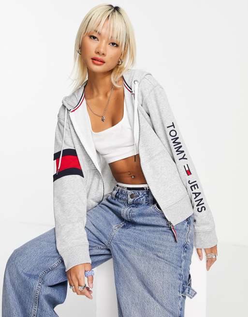 Tommy jeans womens discount hoodie