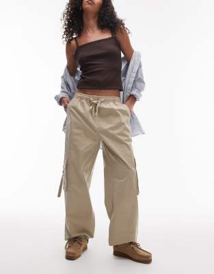 Tommy Jeans Loose cargo trousers in black - view 1