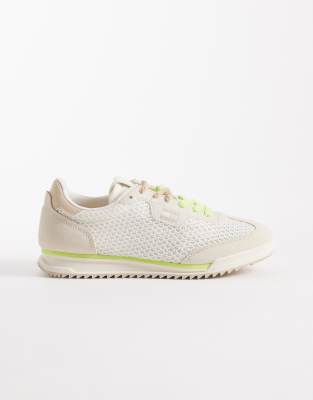 Tommy Jeans Low Profile Runner Sneakers In White