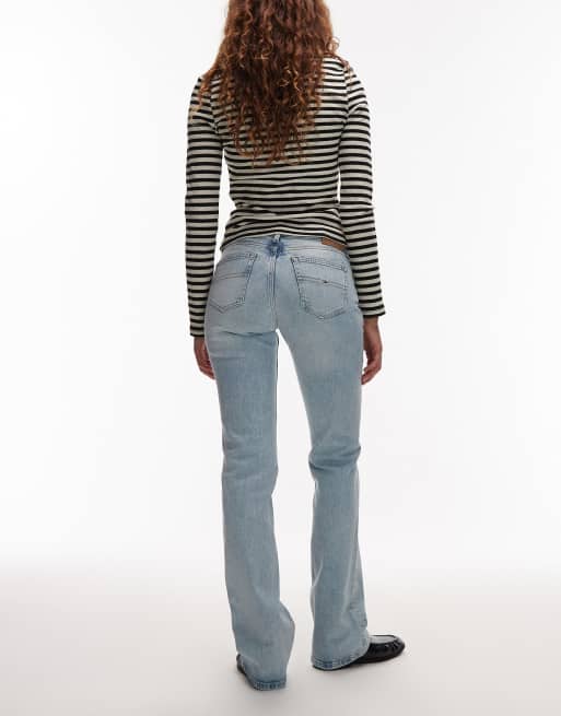 Tommy Jeans - Maddie - Jean bootcut évasé à taille mi-haute - Délavage ultra clair, 2 de 5